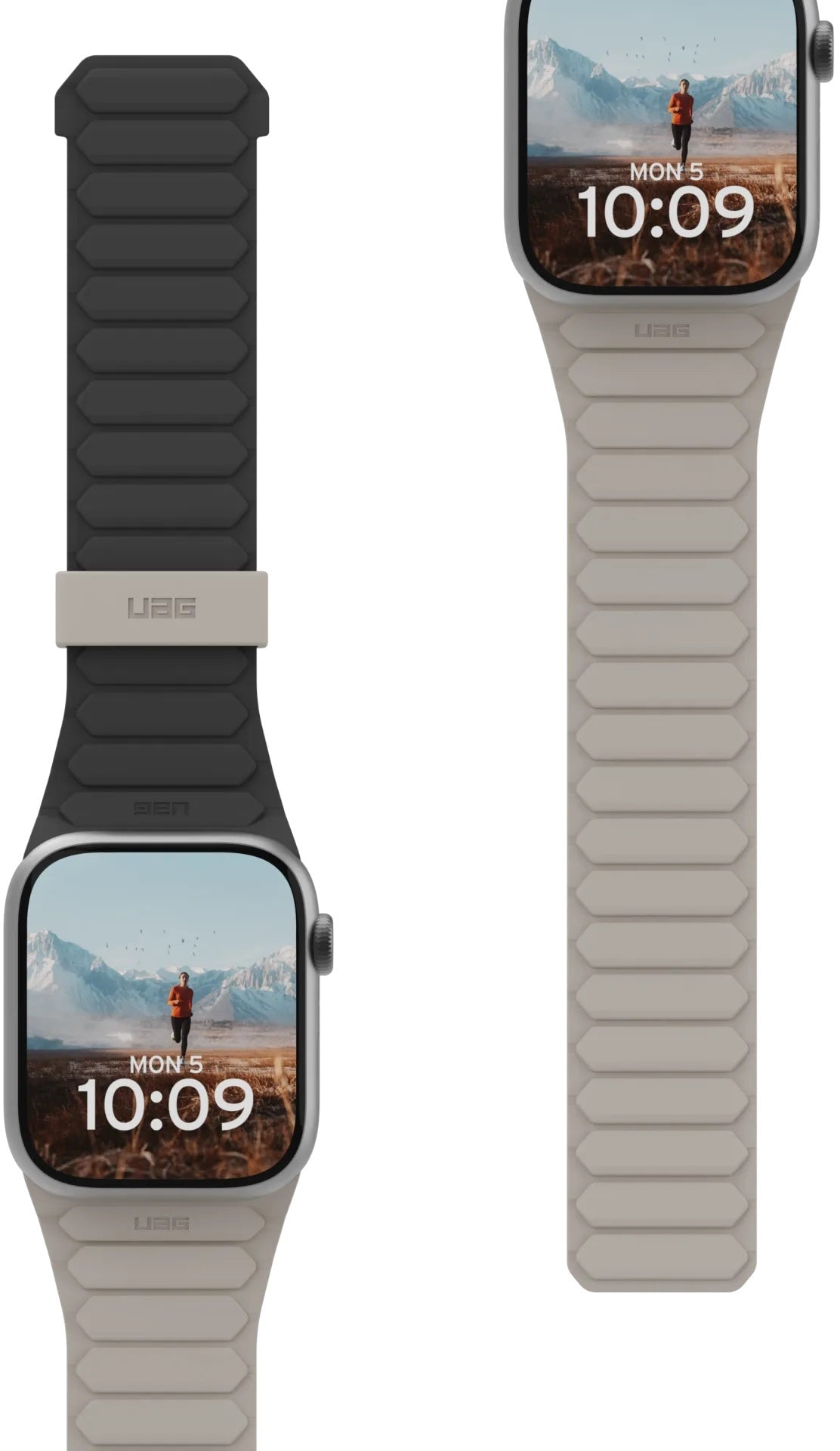 UAG Pathfinder Strap - Apple Watch [49/45/44/42mm] - black/titanium