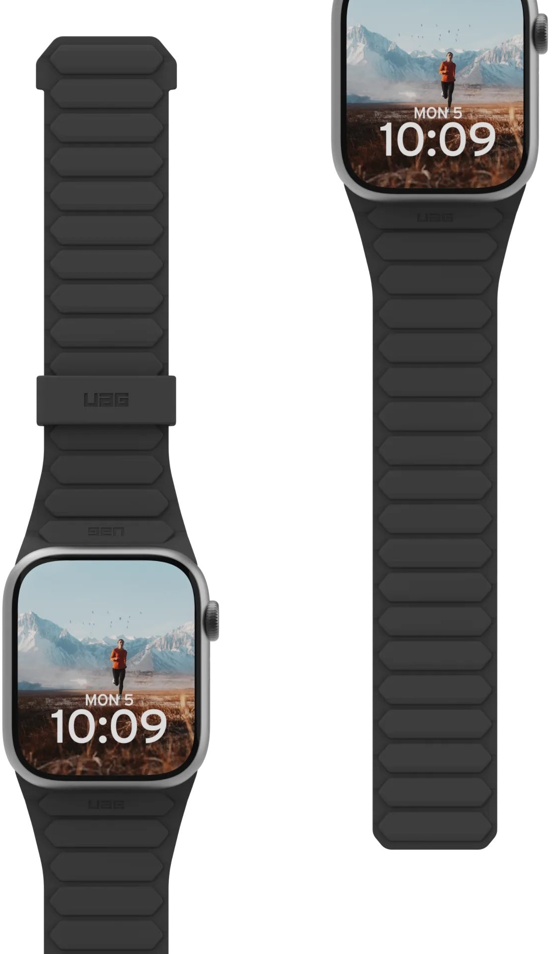 UAG Pathfinder Strap - Apple Watch [49/45/44/42mm] - black/titanium