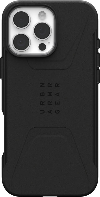 UAG Civilian Magsafe Case - iPhone 16 Pro Max - black