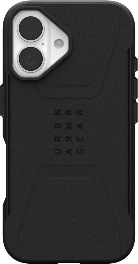 UAG Civilian Magsafe Case - iPhone 16 - black