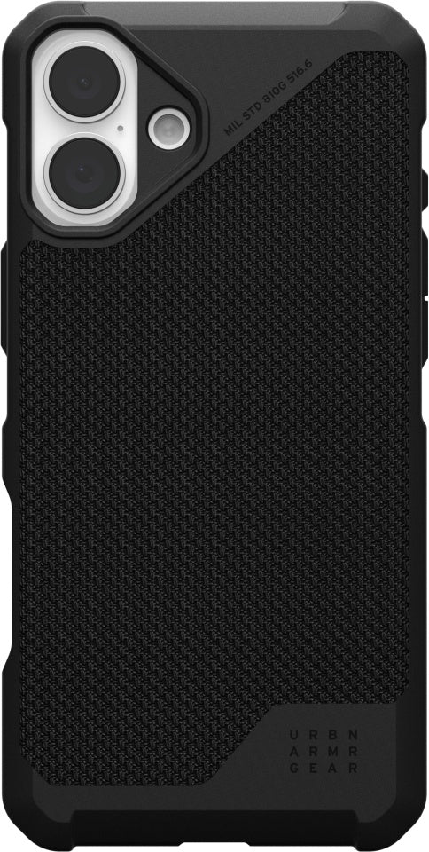 UAG Metropolis LT Magsafe Case - iPhone 16 Plus - kevlar black