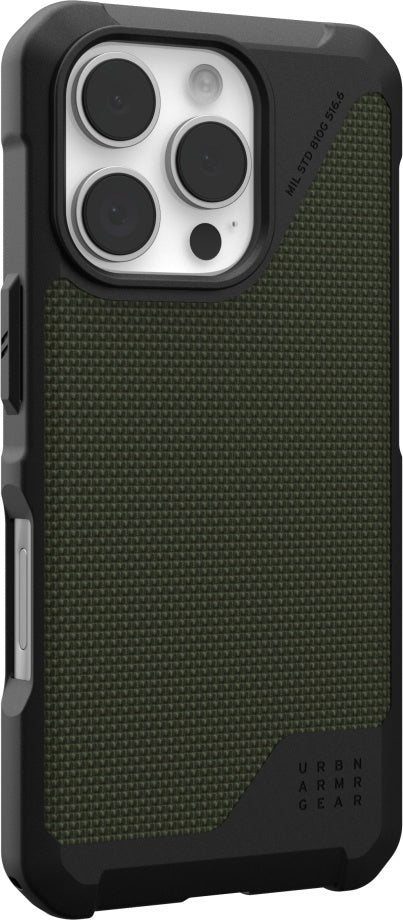 UAG Metropolis LT Magsafe Case - iPhone 16 Pro - kevlar olive