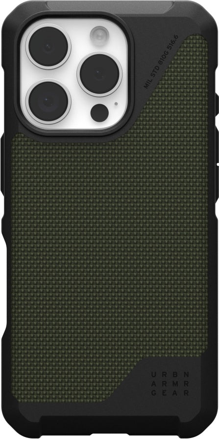 UAG Metropolis LT Magsafe Case - iPhone 16 Pro - kevlar olive
