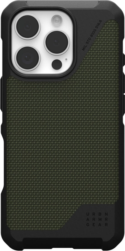 UAG Metropolis LT Magsafe Case - iPhone 16 Pro - kevlar olive