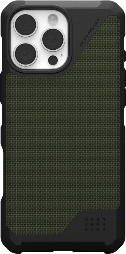 UAG Metropolis LT Magsafe Case - iPhone 16 Pro Max - kevlar olive
