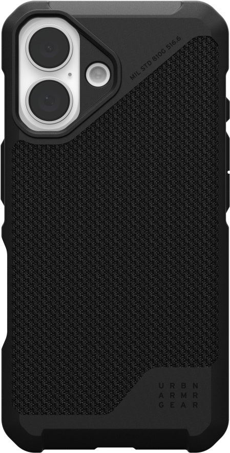 UAG Metropolis LT Magsafe Case - iPhone 16 - kevlar black