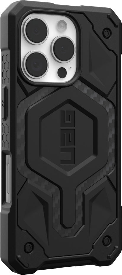 UAG Monarch Pro Case - iPhone 16 Pro - carbon fiber