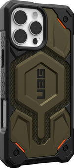 UAG Monarch Pro Case - iPhone 16 Pro Max - kevlar element green