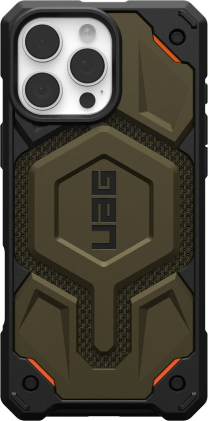 UAG Monarch Pro Case - iPhone 16 Pro Max - kevlar element green