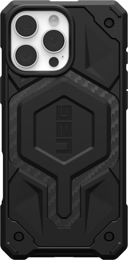 UAG Monarch Pro Case - iPhone 16 Pro Max - carbon fiber