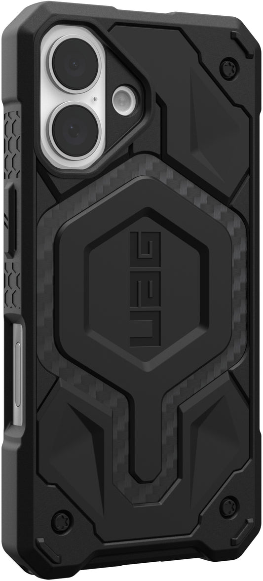 UAG Monarch Case - iPhone 16 - carbon fiber