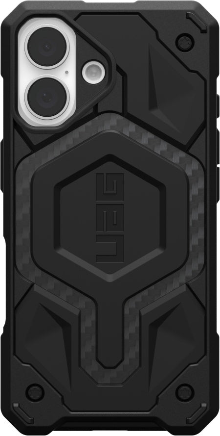 UAG Monarch Case - iPhone 16 - carbon fiber