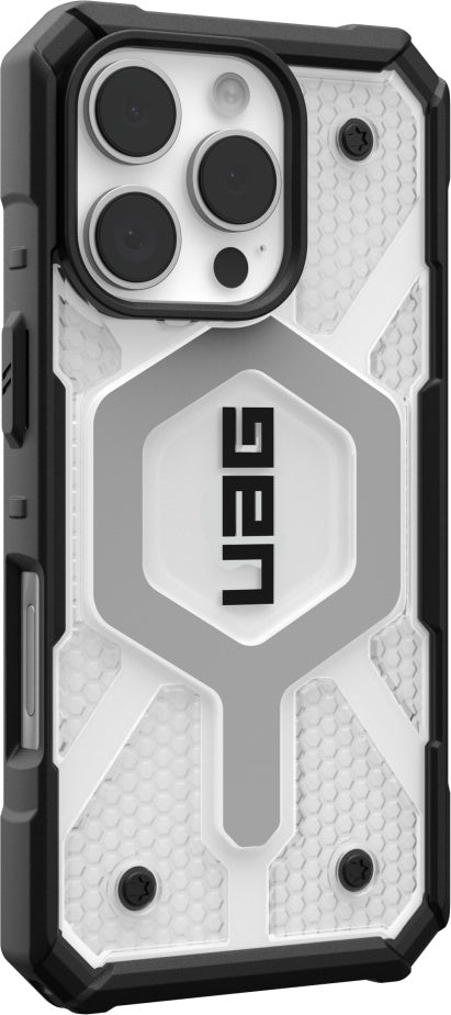 UAG Pathfinder Clear Magsafe Case - iPhone 16 Pro - ice