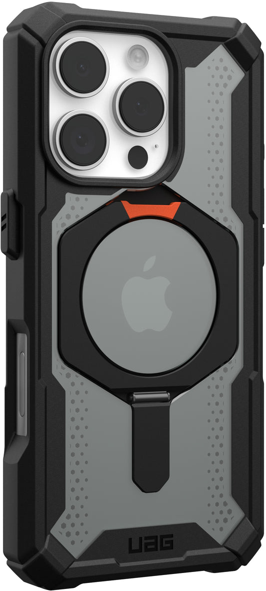 UAG Plasma XTE Magsafe Case - iPhone 16 Pro - black/orange