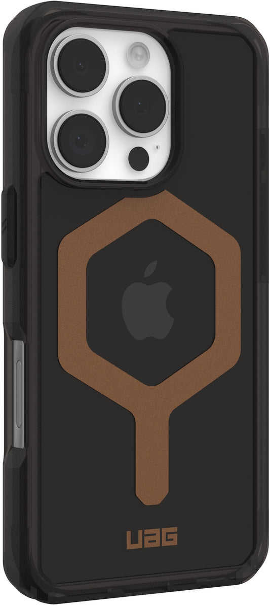 UAG Plyo Magsafe Case - iPhone 16 Pro - black/bronze