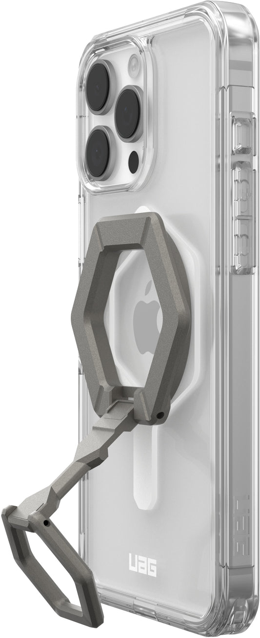 UAG Plyo Magsafe Case + Stand - iPhone 16 Pro Max - ice white/titanium