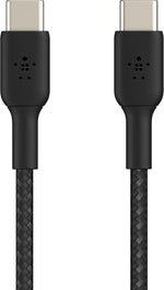 Belkin Boost Charge Braided USB-C to USB-C Cable 0.15m - black