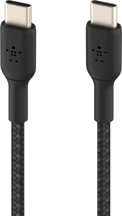 Belkin Boost Charge Braided USB-C to USB-C Cable 0.15m - black