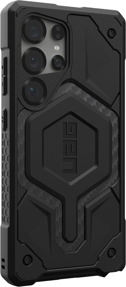 UAG Monarch Pro Case - Samsung Galaxy S25 Ultra - carbon fiber