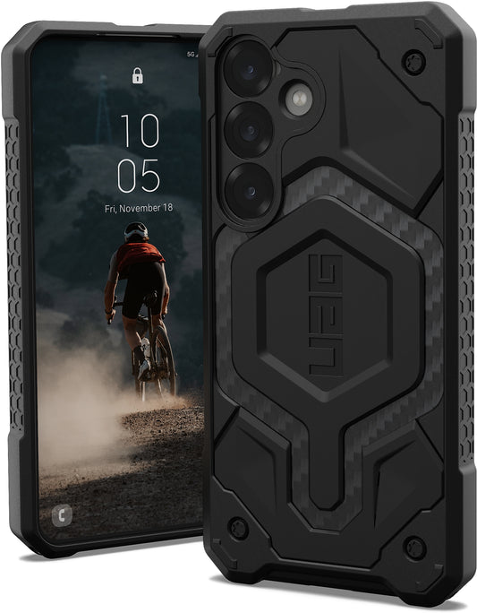 UAG Monarch Pro Case - Samsung Galaxy S25 - carbon fiber