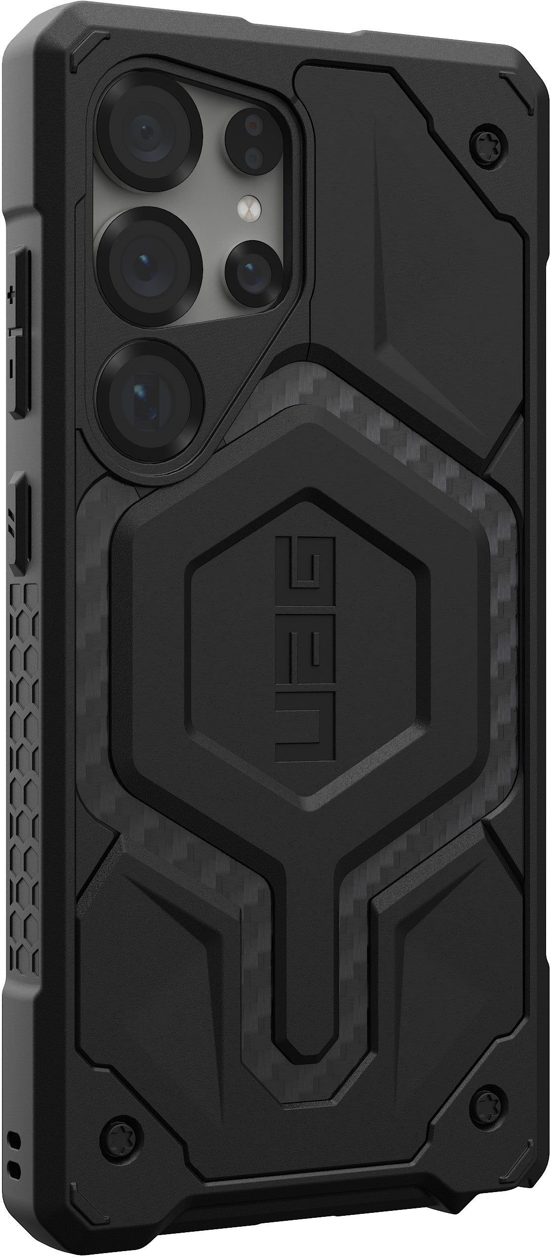 UAG Monarch Case - Samsung Galaxy S25 Ultra - carbon fiber