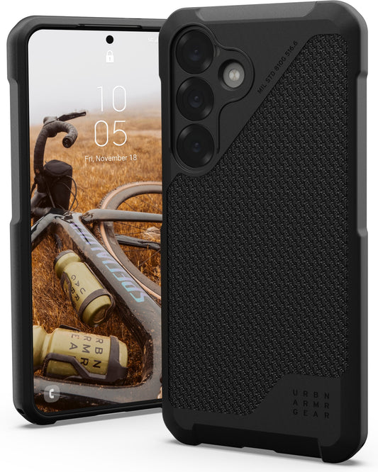 UAG Metropolis LT Case with Magnet - Samsung Galaxy S25 - kevlar black