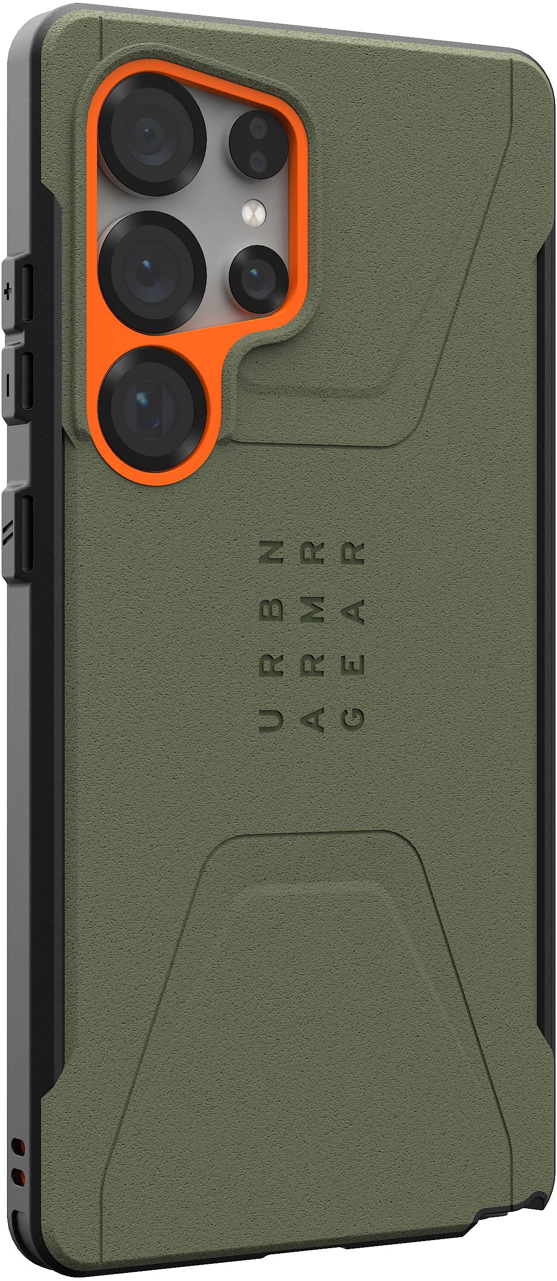 UAG Civilian Pro Case - Samsung Galaxy S25 Ultra - olive drab/orange