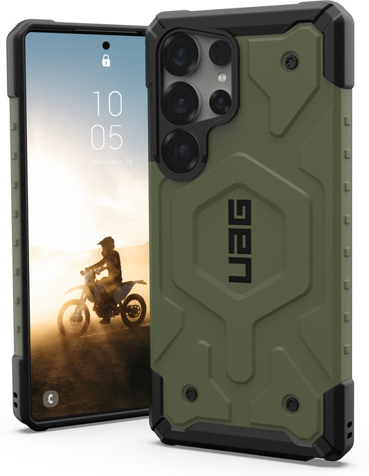 UAG Pathfinder Case with Magnet - Samsung Galaxy S25 Ultra - olive drab