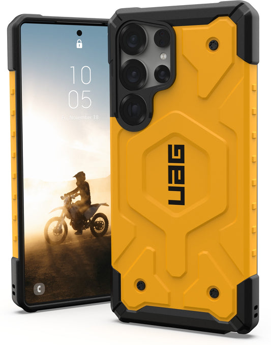 UAG Pathfinder Case with Magnet - Samsung Galaxy S25 Ultra - heritage yellow