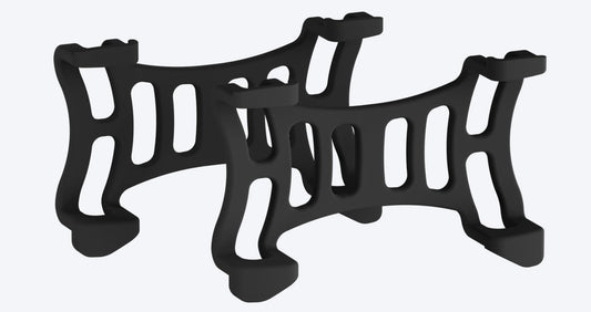 Tractive GPS DOG 6 - Rubber Clips [2 Stk.] - black