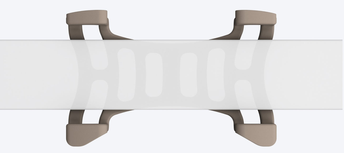 Tractive GPS DOG 6 - Rubber Clips [2 Stk.] - brown
