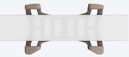 Tractive GPS DOG 6 - Rubber Clips [2 Stk.] - brown