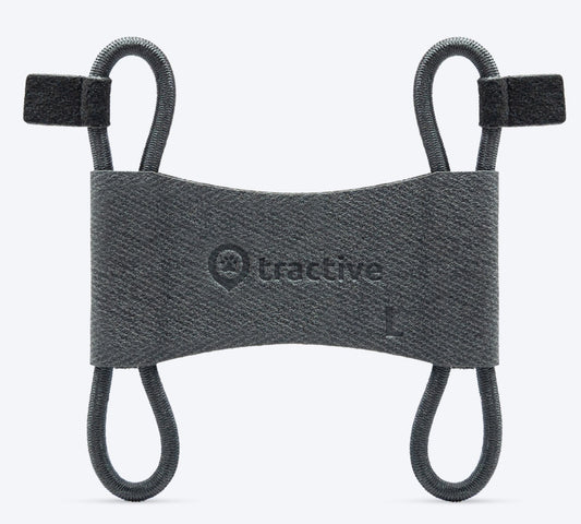 Tractive GPS DOG 6 - Fabric Clips L [2 Stk.] - black