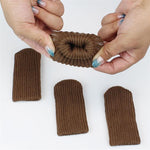 Stuhlsocken Uni beige für Möbel 
Tisch / Stuhl / Boden Schoner
4er Set 3x11cm