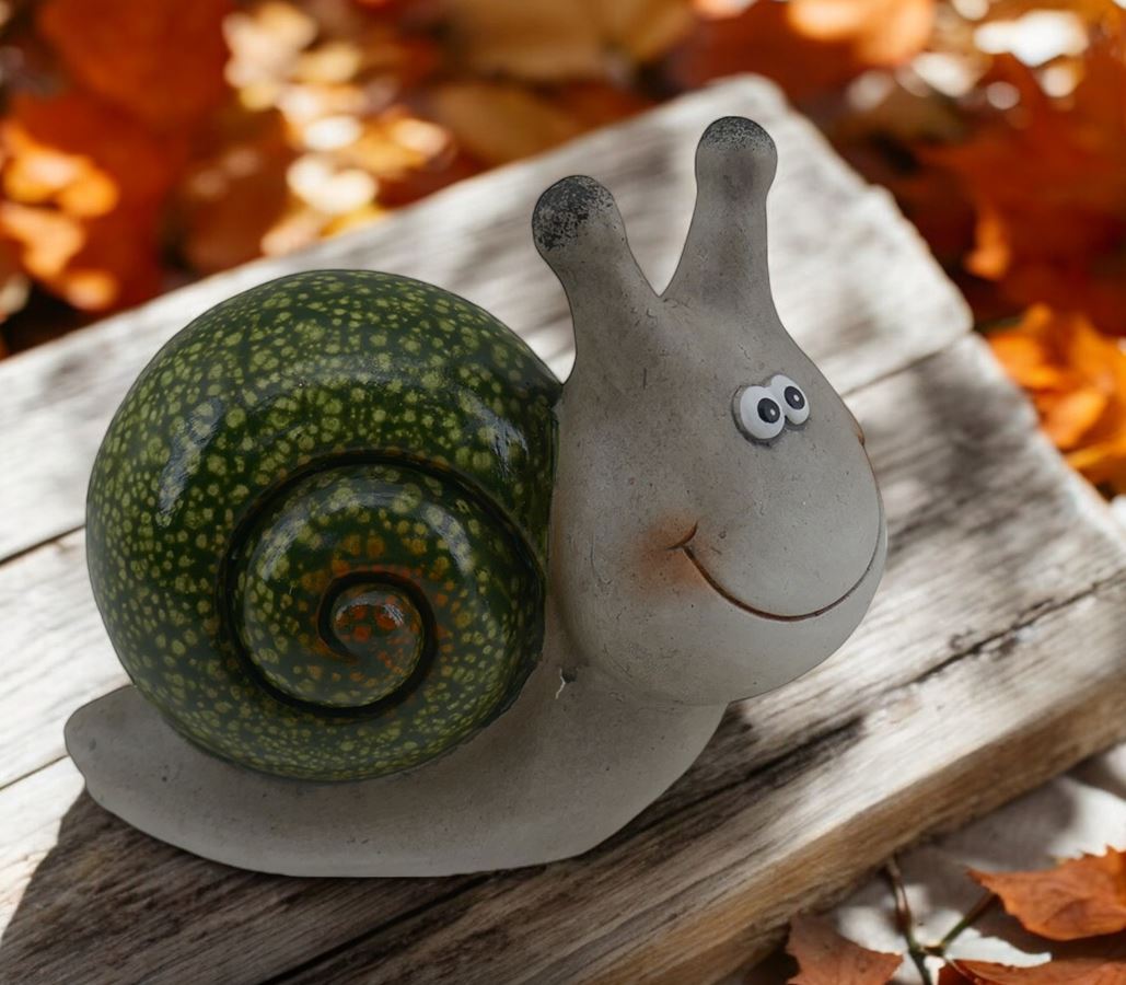 Deko Schnecke 
aus Keramik 
7 x13 x11cm