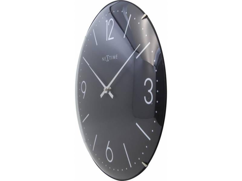 NeXtime horloge murale Basic Ø 35 cm noir