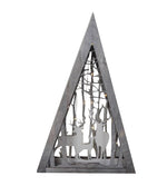 LED Diorama Pyramide Holz 
Hirsch Design
20 LED - H: 57.5cm
B:36.5cm T:5.9cm