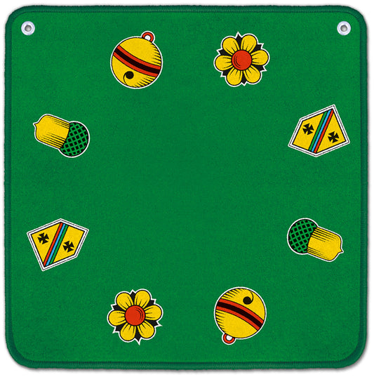 Jassteppich D [65 x 65 cm] - grün