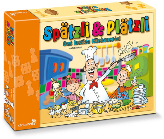 Spätzli + Plätzli - das lustige Küchenspiel