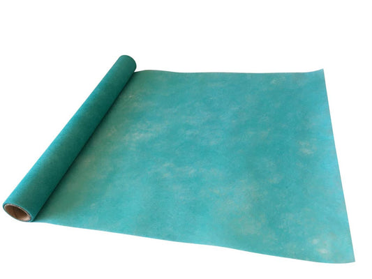 Dekostoff "Vlies" gerollt und geschnitten 
36cm x 300cm
Farbe: türkis