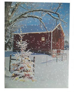 LED Bild aus Canvas
Motive: Rotes Haus
1 LED und 25 Fibre Optics
L:30cm B:1.8cm H:40cm