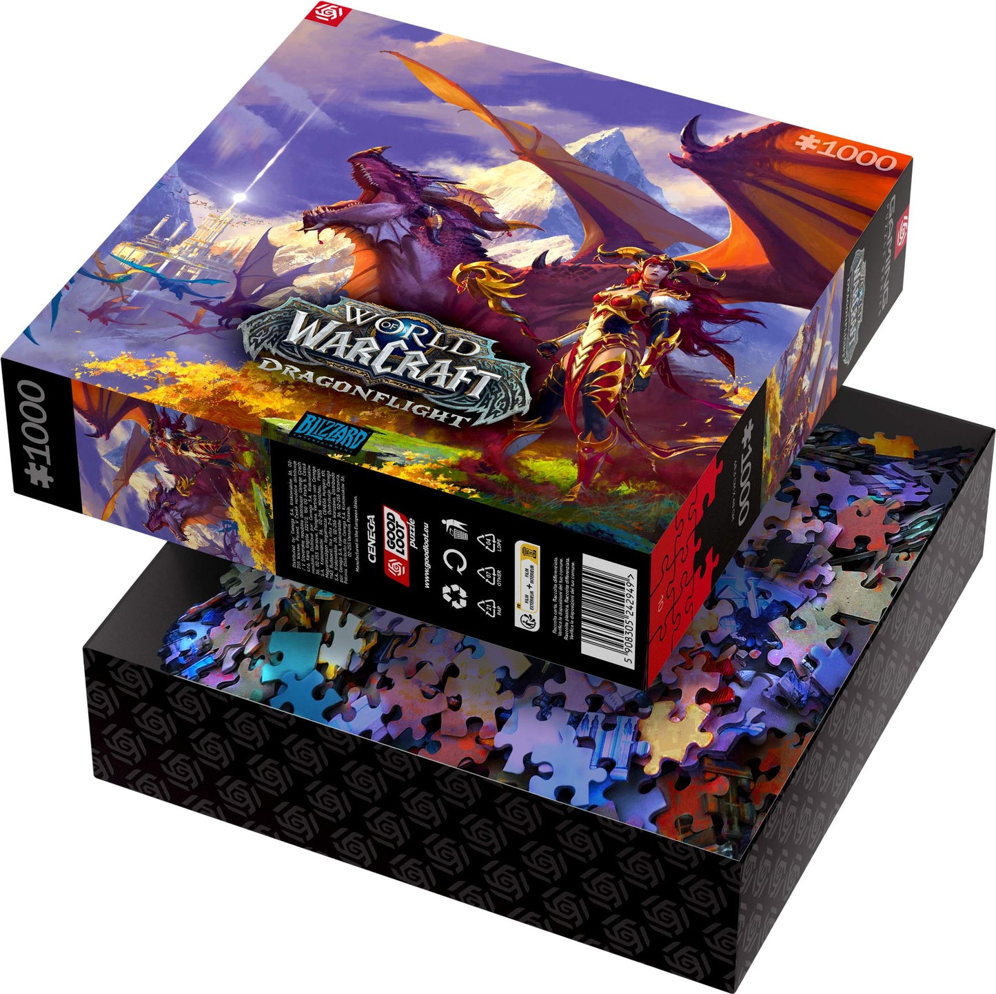 World of Warcraft Dragonflight - Mass Puzzle [1000 Teile]