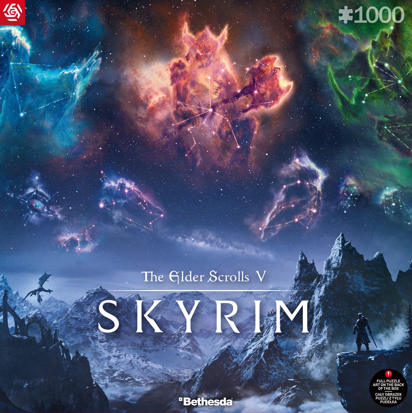 The Elder Scrolls V Skyrim - Premium Puzzle [1000 Teile]