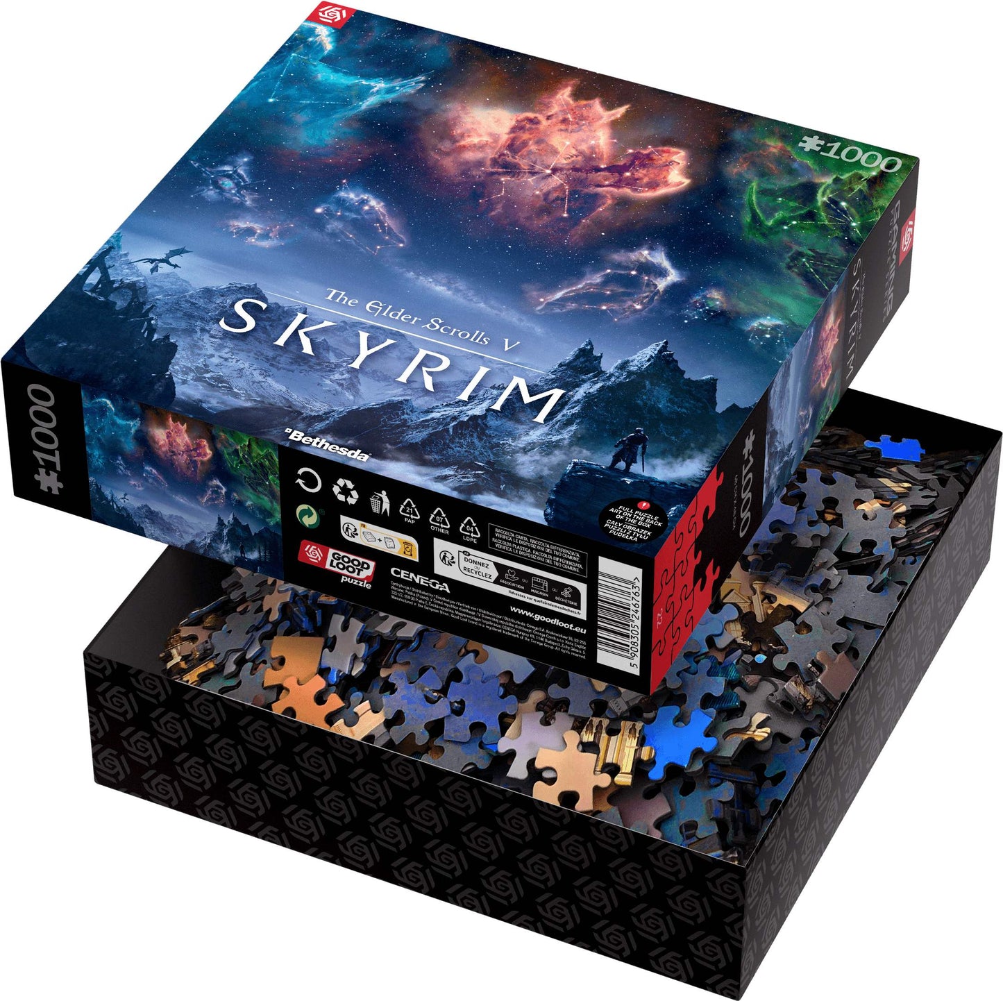 The Elder Scrolls V Skyrim - Premium Puzzle [1000 Teile]