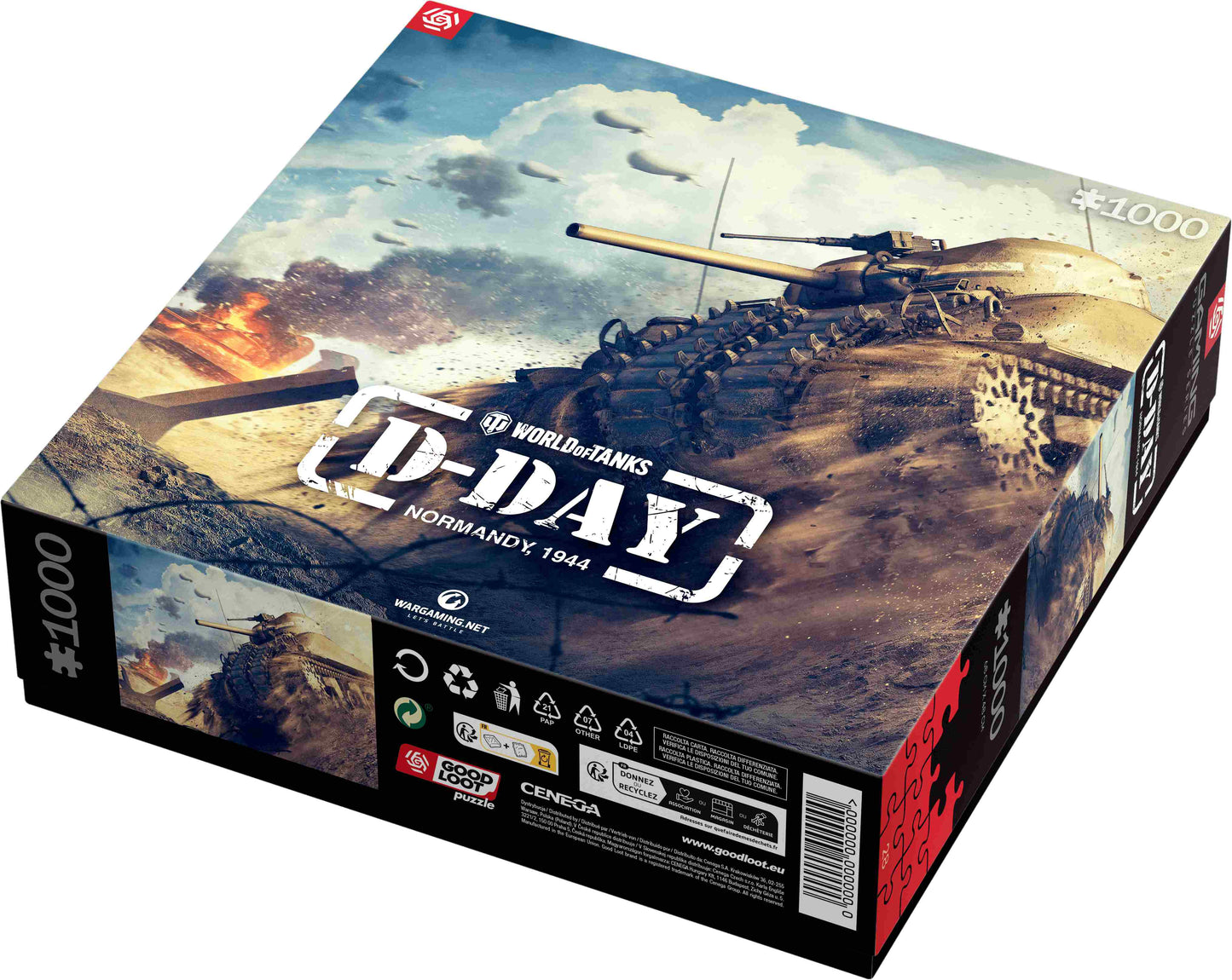 World of Tanks D-Day Puzzle [1000 Teile]