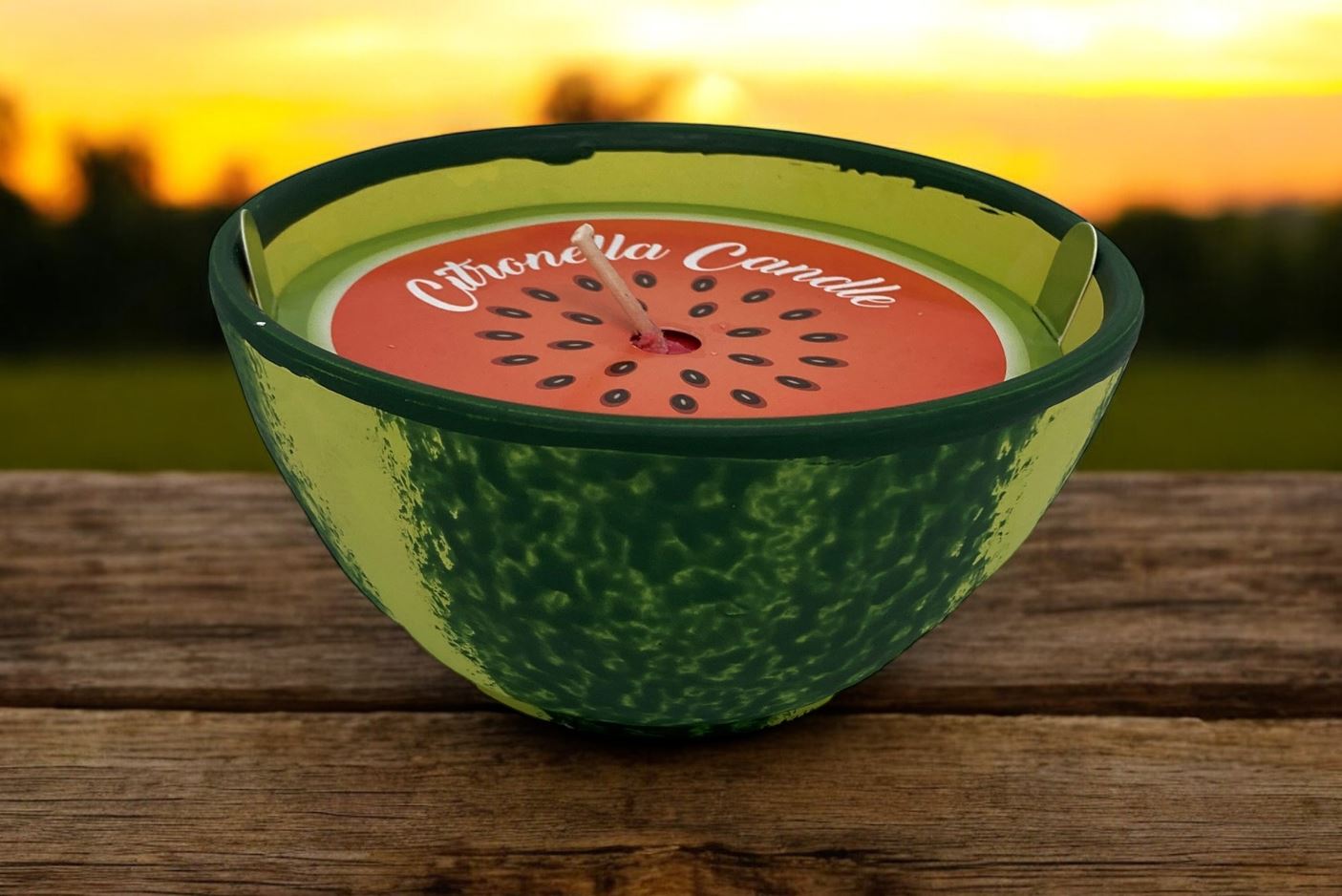 Citronella Kerze Duft Melone D12.5cm