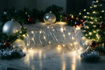 LED Outdoor Micro Draht Lichterkette 40 LED, L: 390cm silber Draht