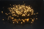 LED Outdoor Lichterkette 600 LED
Warm weisses Licht
L: 36m - Kabelfarbe: Grün