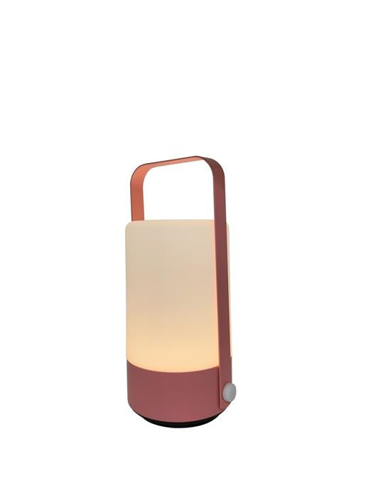 LED Lampe Metall mit Kunststoff-Haube
Farbe: Rosa
D:8.5cm H:19.5cm