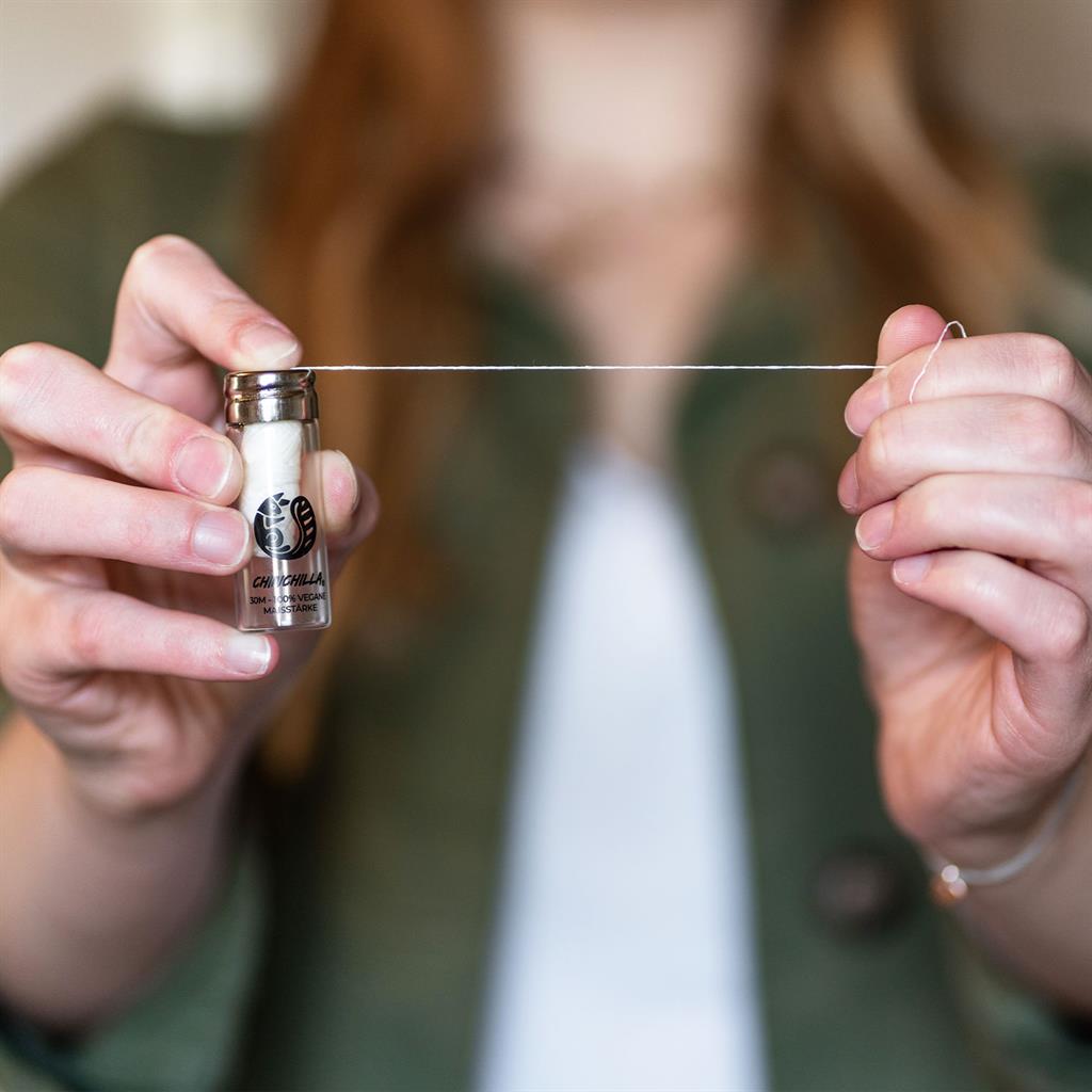 Zahnseide 30 Meter aus Maisstärke 100% biologisch abbaubarer Natur Zahnseide